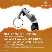 20-hour Wheel-Yoga Teacher Training "Roll and Flow" with Mia Gofar