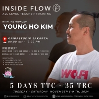 Inside Flow Training All Level with Young Ho Kim Jakarta 2024