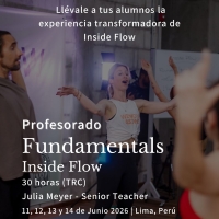 FORMACIÓN DE 30 HRS  Profesorado Fundamentals Inside Flow (en Español)