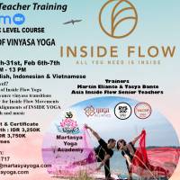 BASIC LEVEL TEACHER TRAINING INSIDE FLOW 3 WEEKENDS ONLINE WITH MARTASYA YOGA